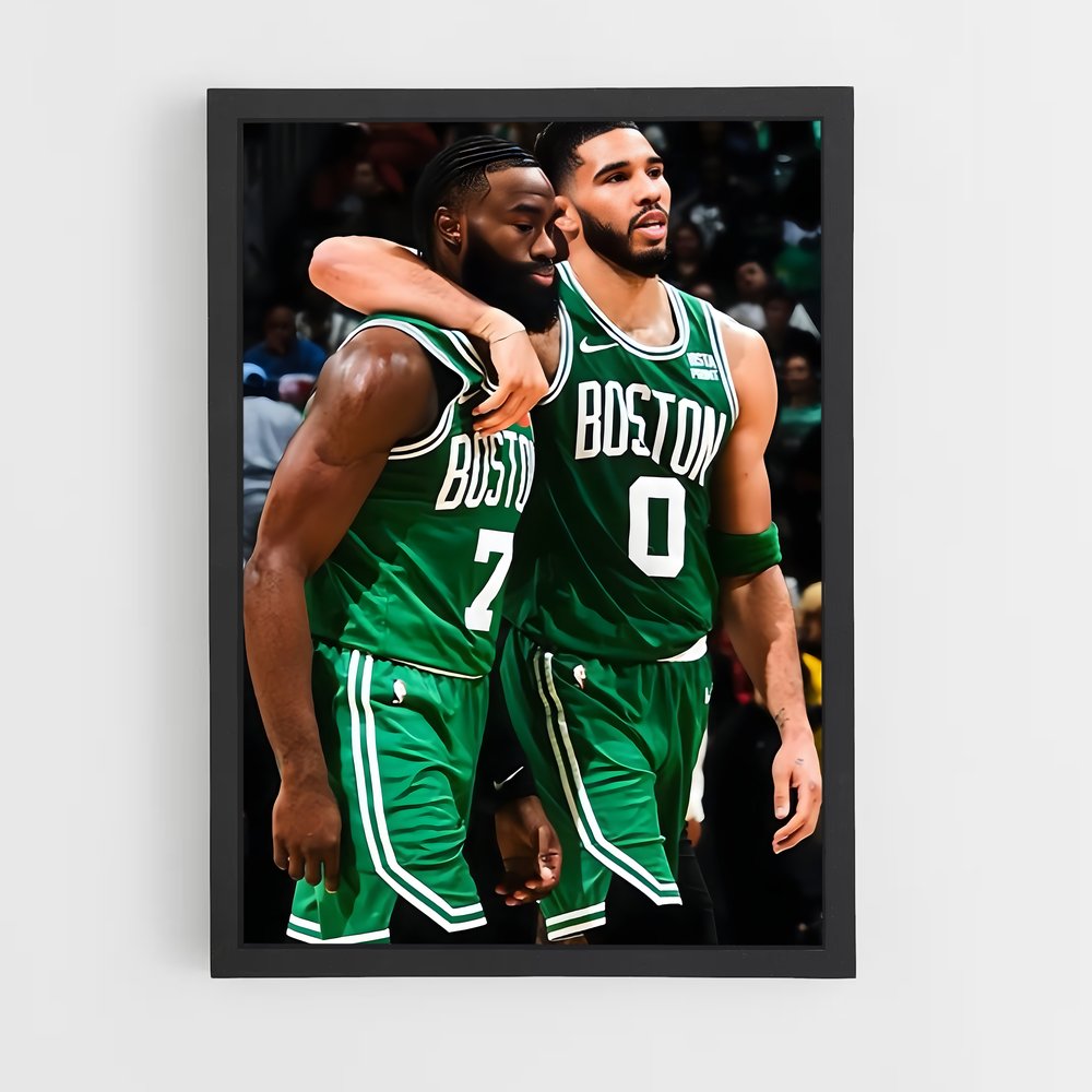 Poster Boston Dreams – affiche Basketball (vue 2)